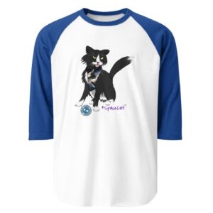 Space Cat 3/4 Sleeve Shirt