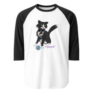 Space Cat 3/4 Sleeve Shirt