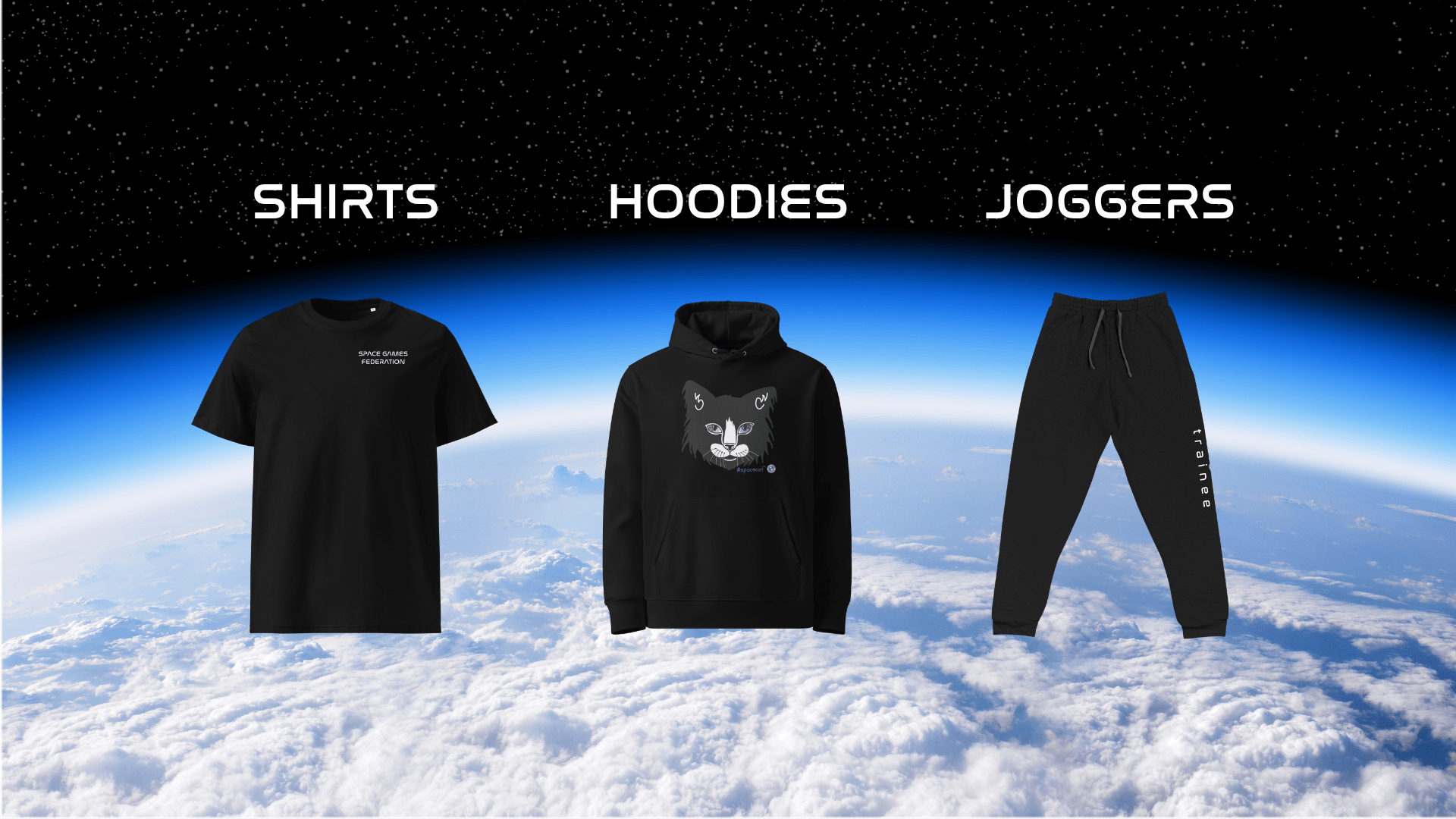 Shop apparel: shirts, hoodies, joggers